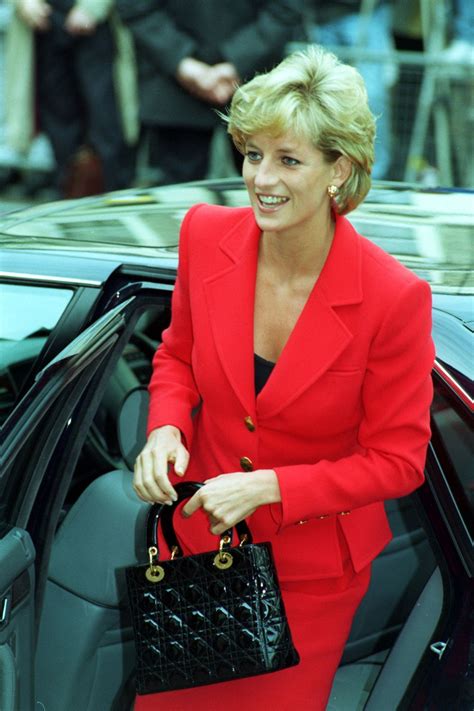 diana spencer dior|lady dior bag.